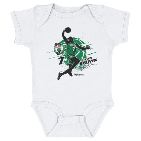 Jaylen Brown Kids Baby Onesie | 500 LEVEL
