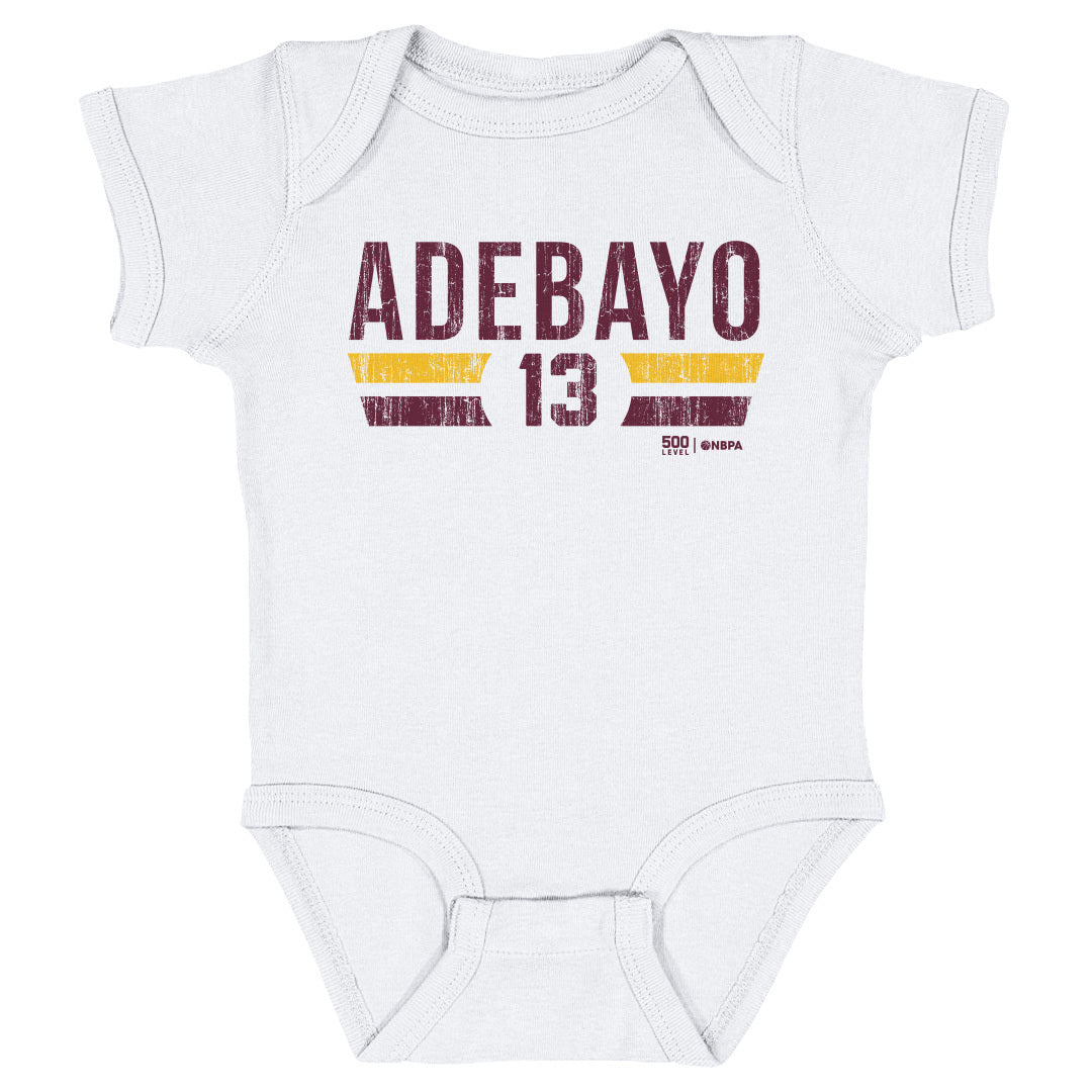 Bam Adebayo Kids Baby Onesie | 500 LEVEL