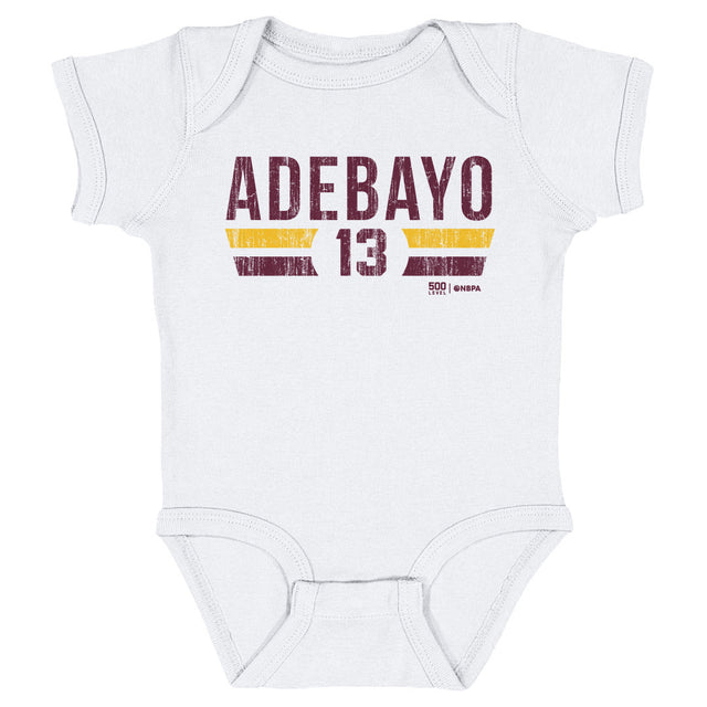 Bam Adebayo Kids Baby Onesie | 500 LEVEL