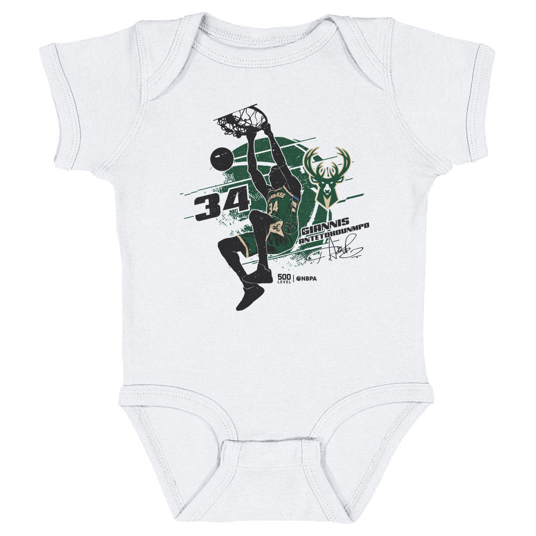 Giannis Antetokounmpo Kids Baby Onesie | 500 LEVEL