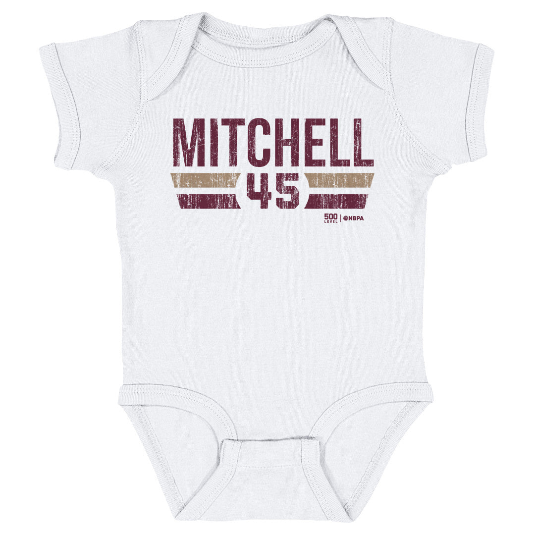 Donovan Mitchell Kids Baby Onesie | 500 LEVEL
