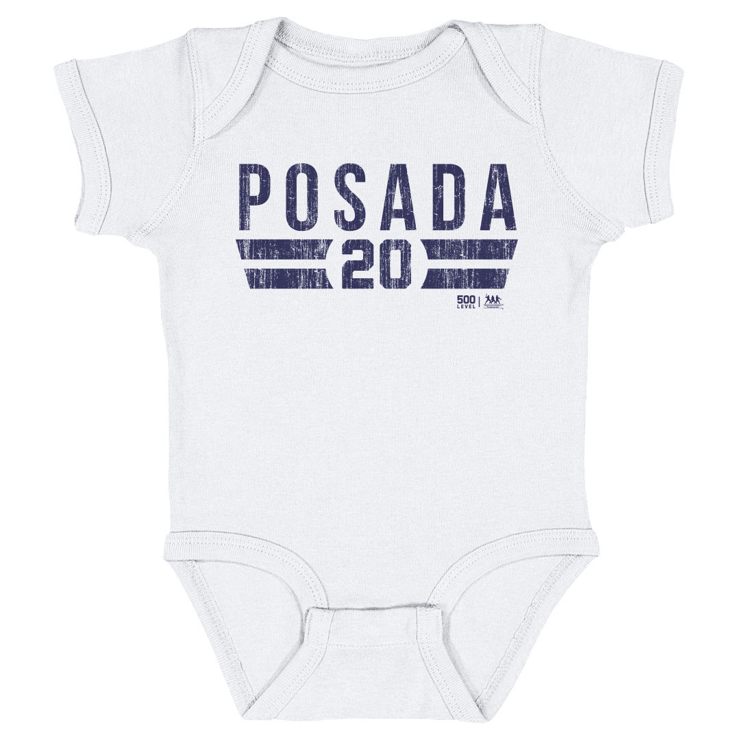 Jorge Posada Kids Baby Onesie | 500 LEVEL