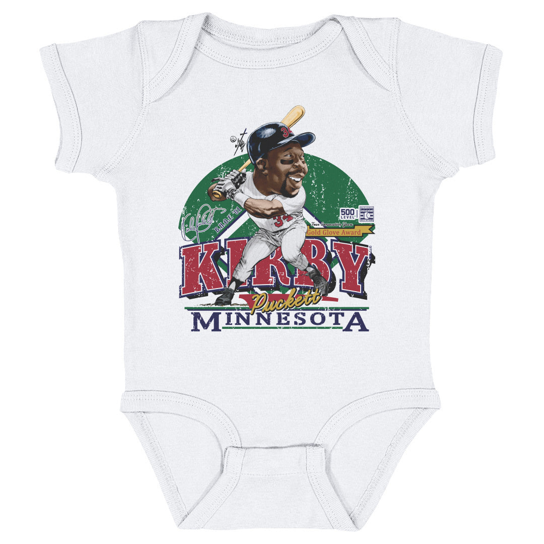 Kirby Puckett Kids Baby Onesie | 500 LEVEL