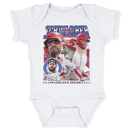 Kyle Schwarber Kids Baby Onesie | 500 LEVEL