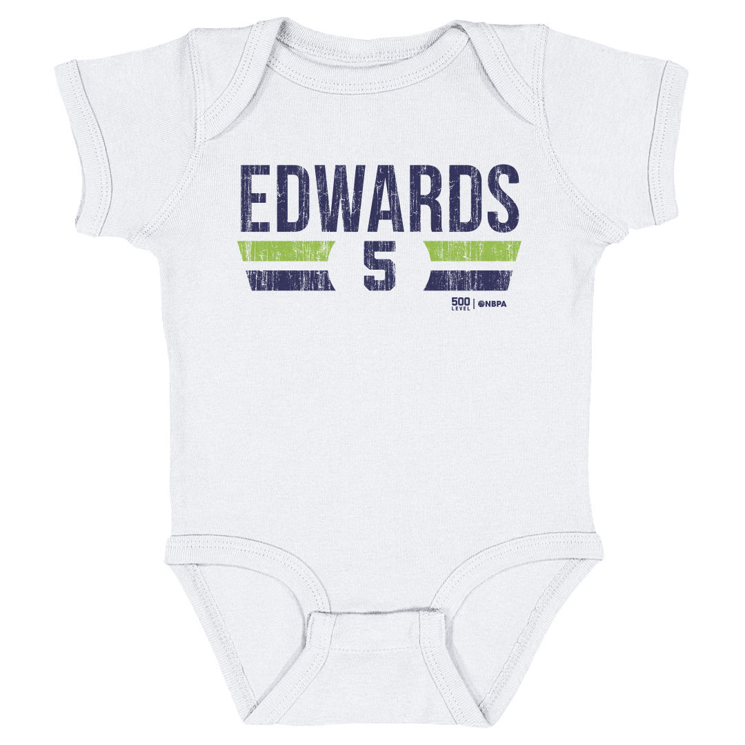 Anthony Edwards Kids Baby Onesie | 500 LEVEL