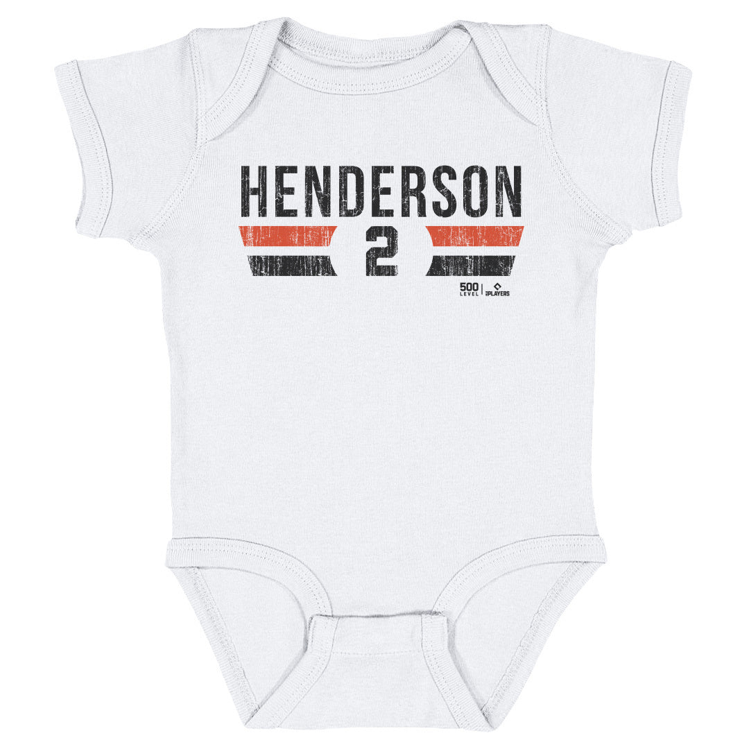 Gunnar Henderson Kids Baby Onesie | 500 LEVEL