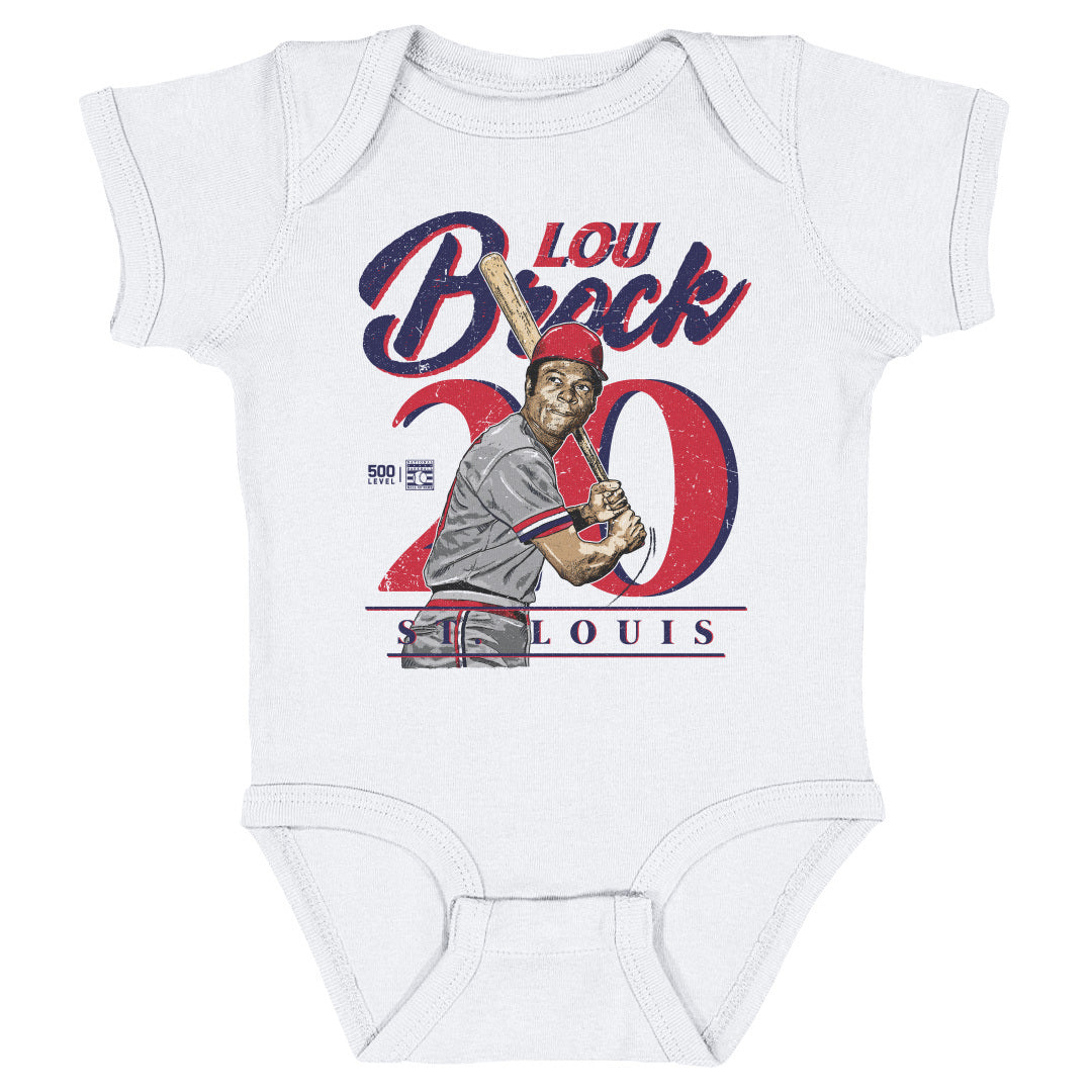 Lou Brock Kids Baby Onesie | 500 LEVEL