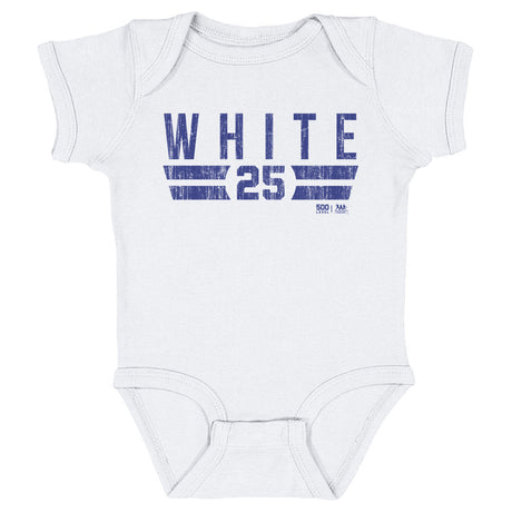 Devon White Kids Baby Onesie | 500 LEVEL