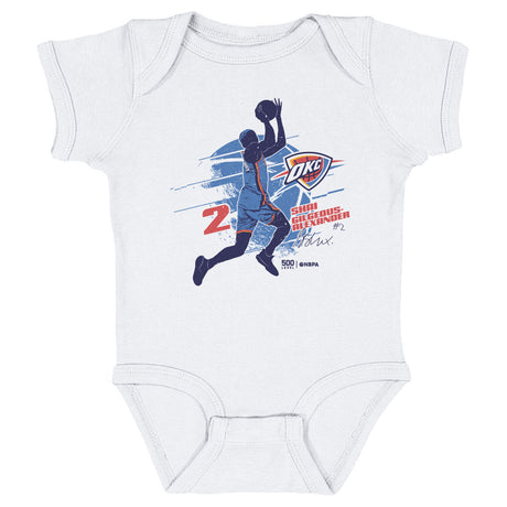 Shai Gilgeous-Alexander Kids Baby Onesie | 500 LEVEL