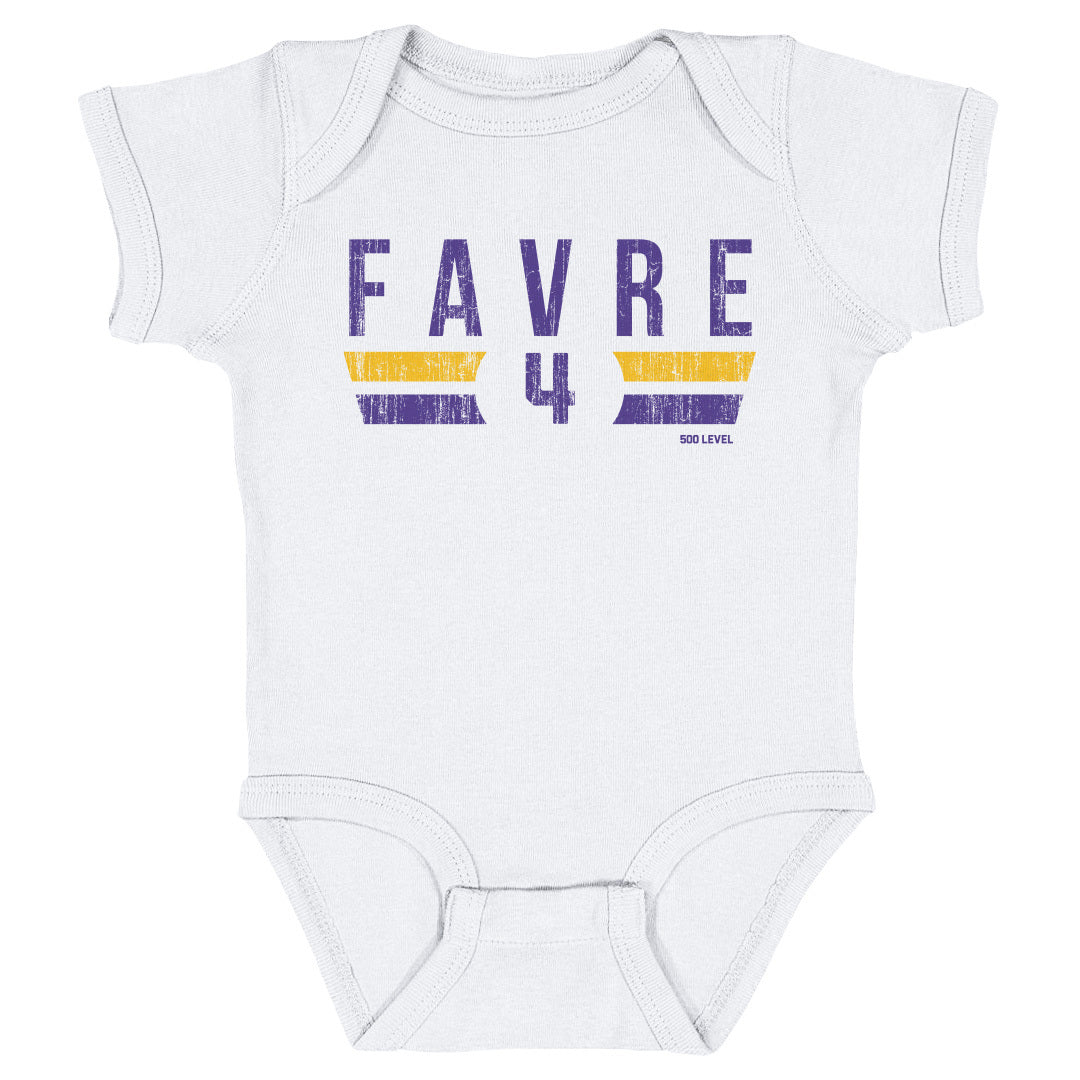 Brett Favre Kids Baby Onesie | 500 LEVEL