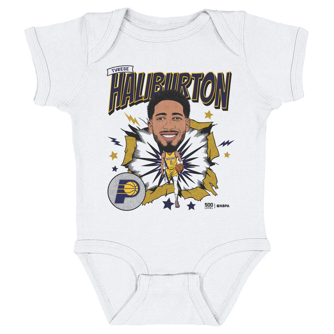 Tyrese Haliburton Kids Baby Onesie | 500 LEVEL