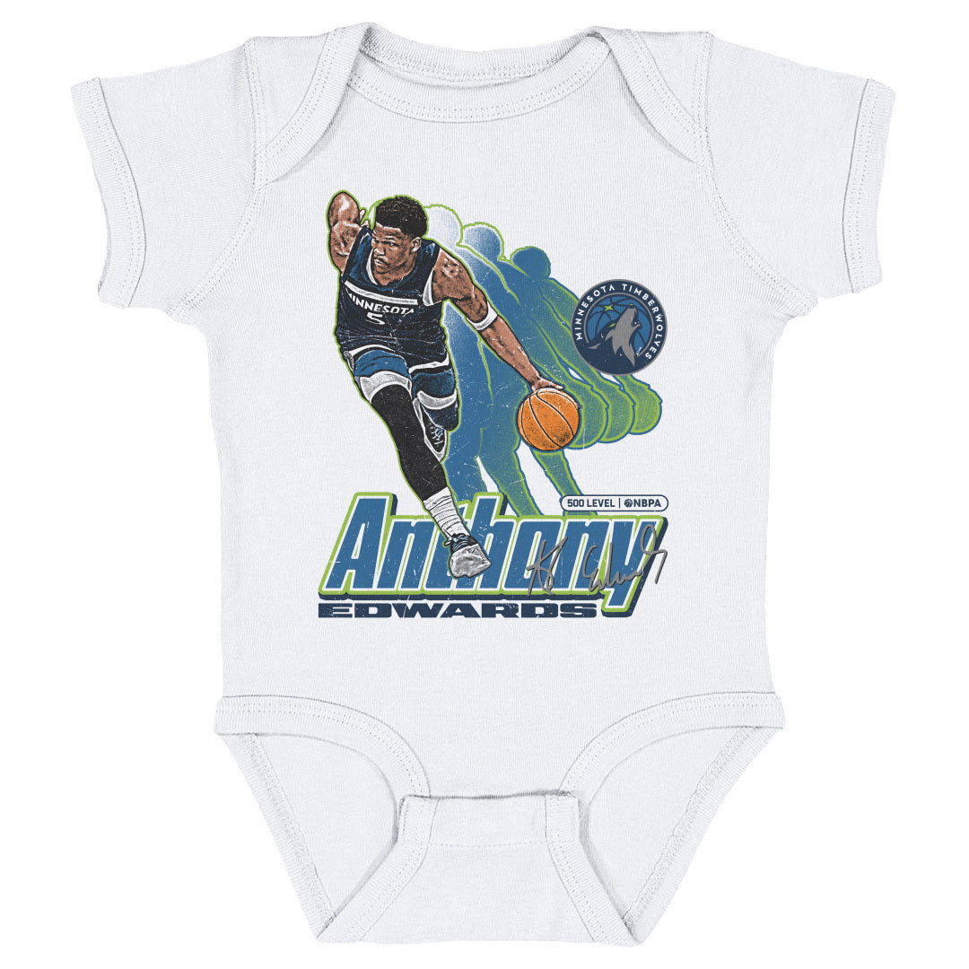 Anthony Edwards Kids Baby Onesie | 500 LEVEL