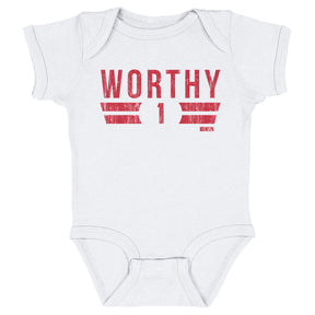 Xavier Worthy Kids Baby Onesie | 500 LEVEL