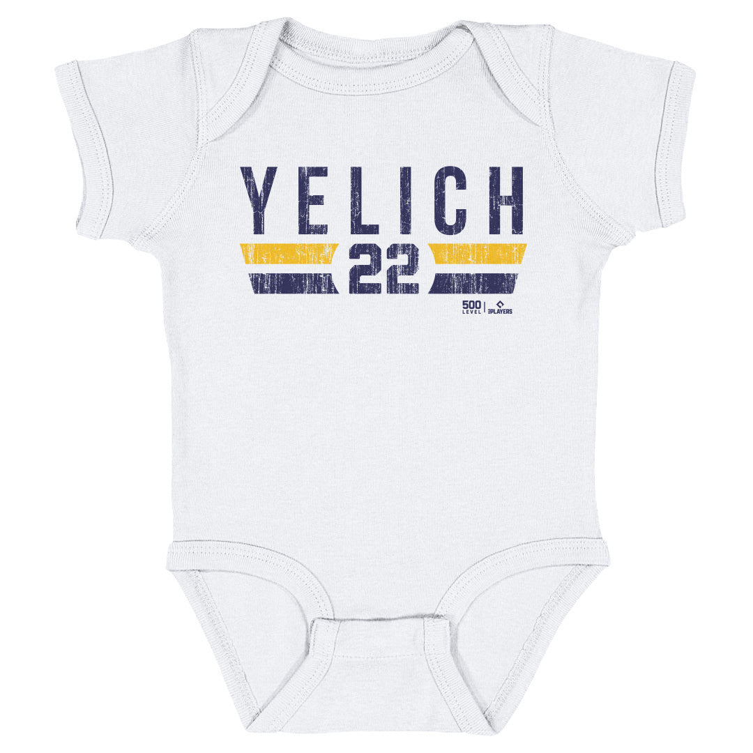 Christian Yelich Kids Baby Onesie | 500 LEVEL