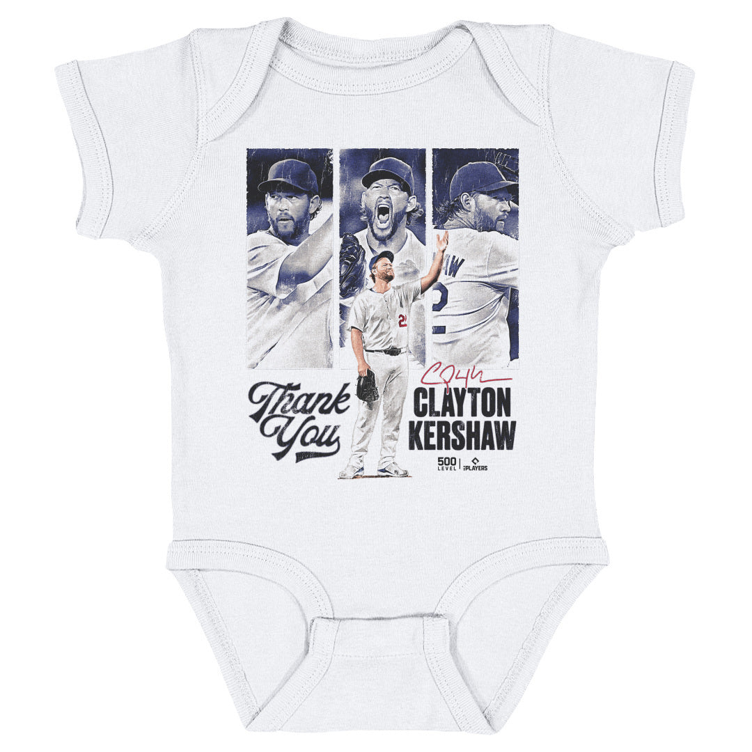 Clayton Kershaw Kids Baby Onesie | 500 LEVEL
