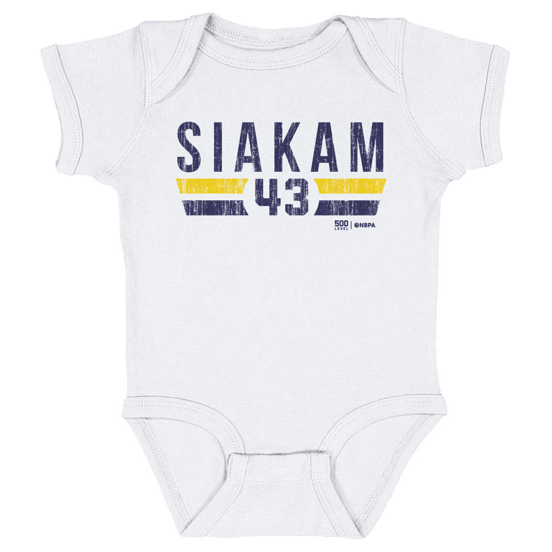 Pascal Siakam Kids Baby Onesie | 500 LEVEL