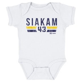 Pascal Siakam Kids Baby Onesie | 500 LEVEL