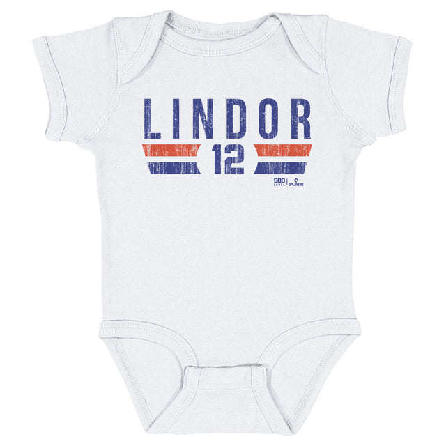 Francisco Lindor Kids Baby Onesie | 500 LEVEL