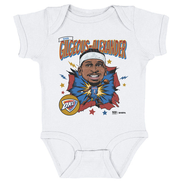 Shai Gilgeous-Alexander Kids Baby Onesie | 500 LEVEL