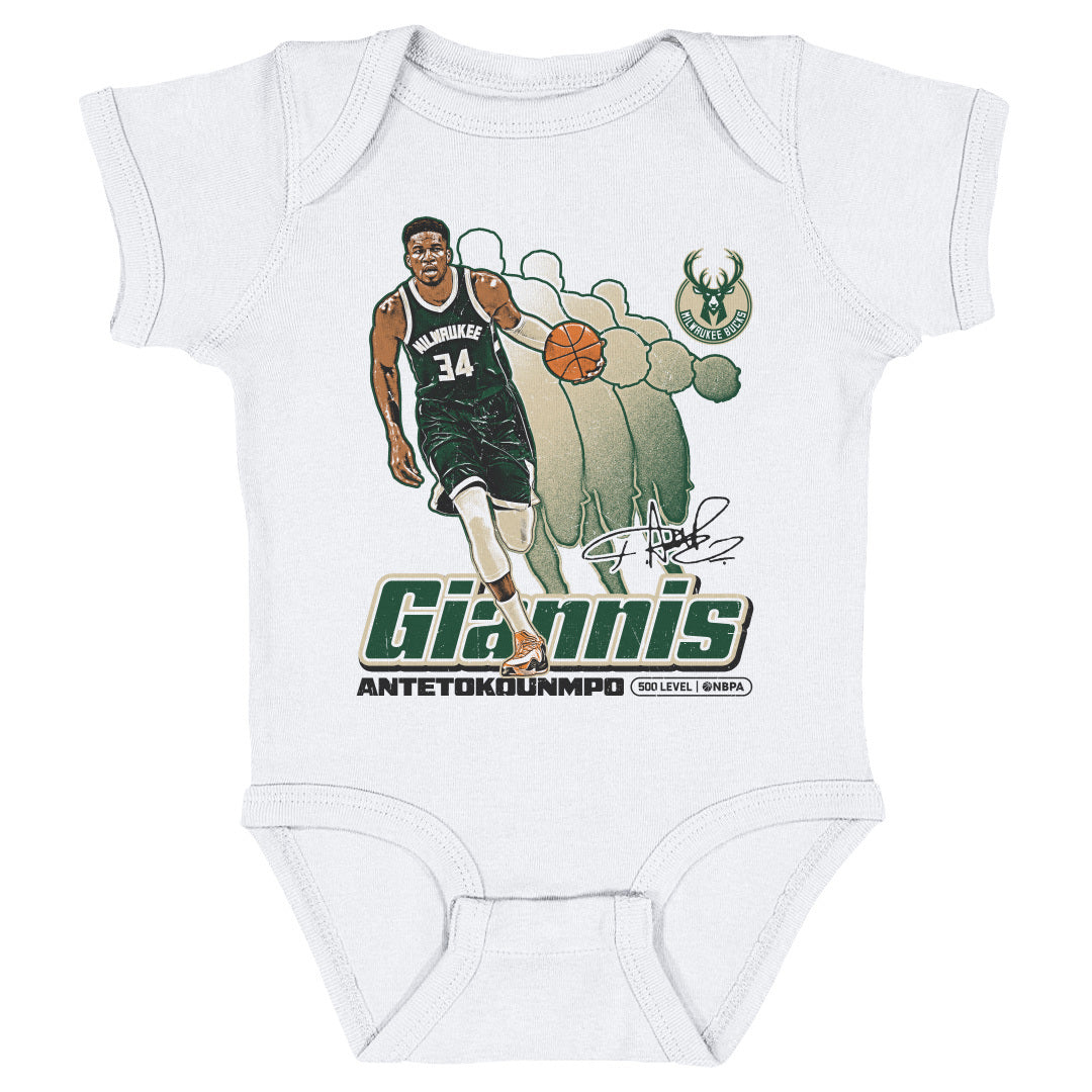 Giannis Antetokounmpo Kids Baby Onesie | 500 LEVEL