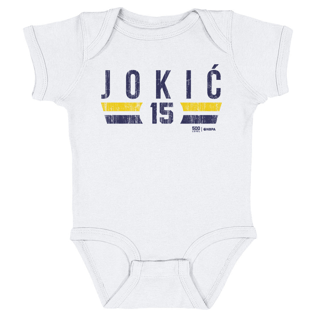 Nikola Jokic Kids Baby Onesie | 500 LEVEL