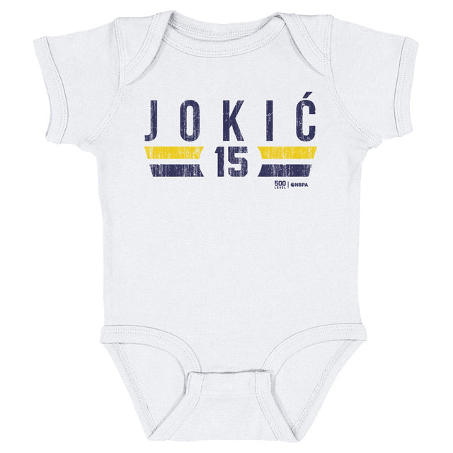 Nikola Jokic Kids Baby Onesie | 500 LEVEL