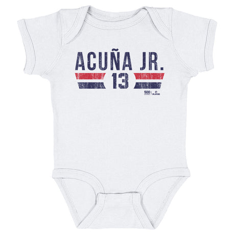 Ronald Acuna Jr. Kids Baby Onesie | 500 LEVEL