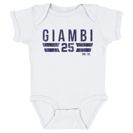 Jason Giambi Kids Baby Onesie | 500 LEVEL