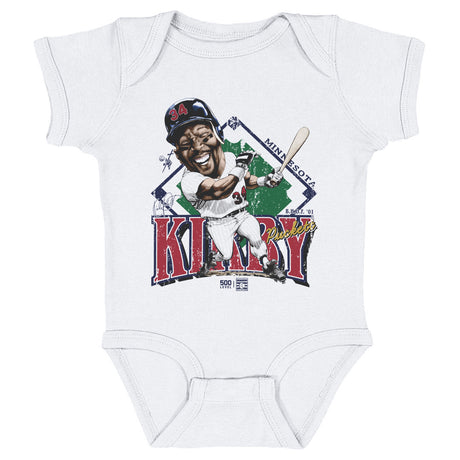 Kirby Puckett Kids Baby Onesie | 500 LEVEL