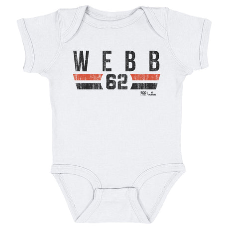 Logan Webb Kids Baby Onesie | 500 LEVEL