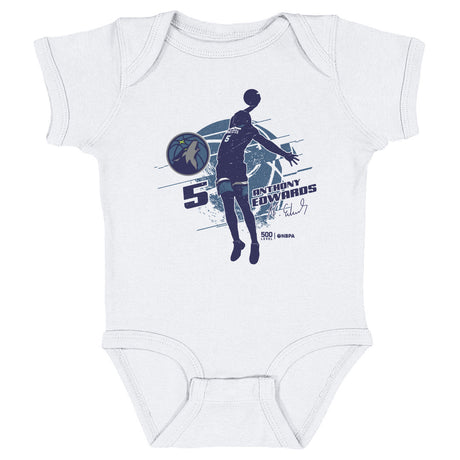 Anthony Edwards Kids Baby Onesie | 500 LEVEL