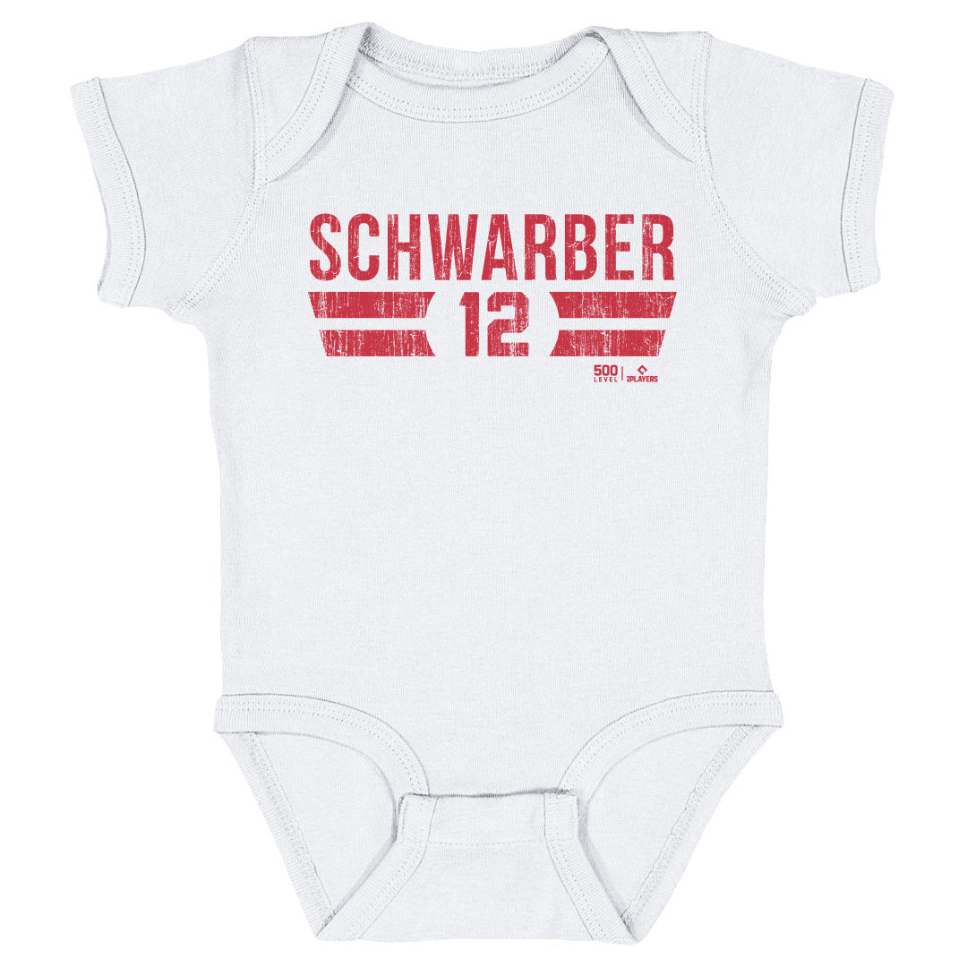 Kyle Schwarber Kids Baby Onesie | 500 LEVEL