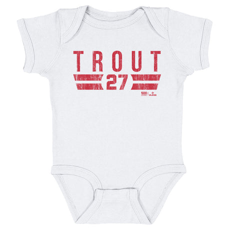 Mike Trout Kids Baby Onesie | 500 LEVEL
