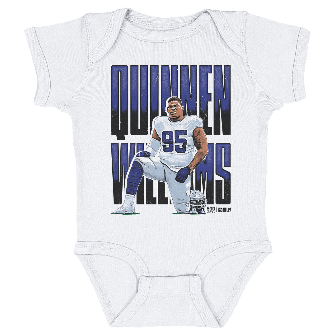 Quinnen Williams Kids Baby Onesie | 500 LEVEL