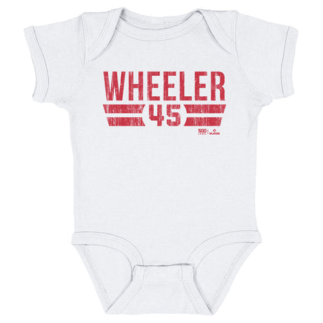 Zack Wheeler Kids Baby Onesie | 500 LEVEL