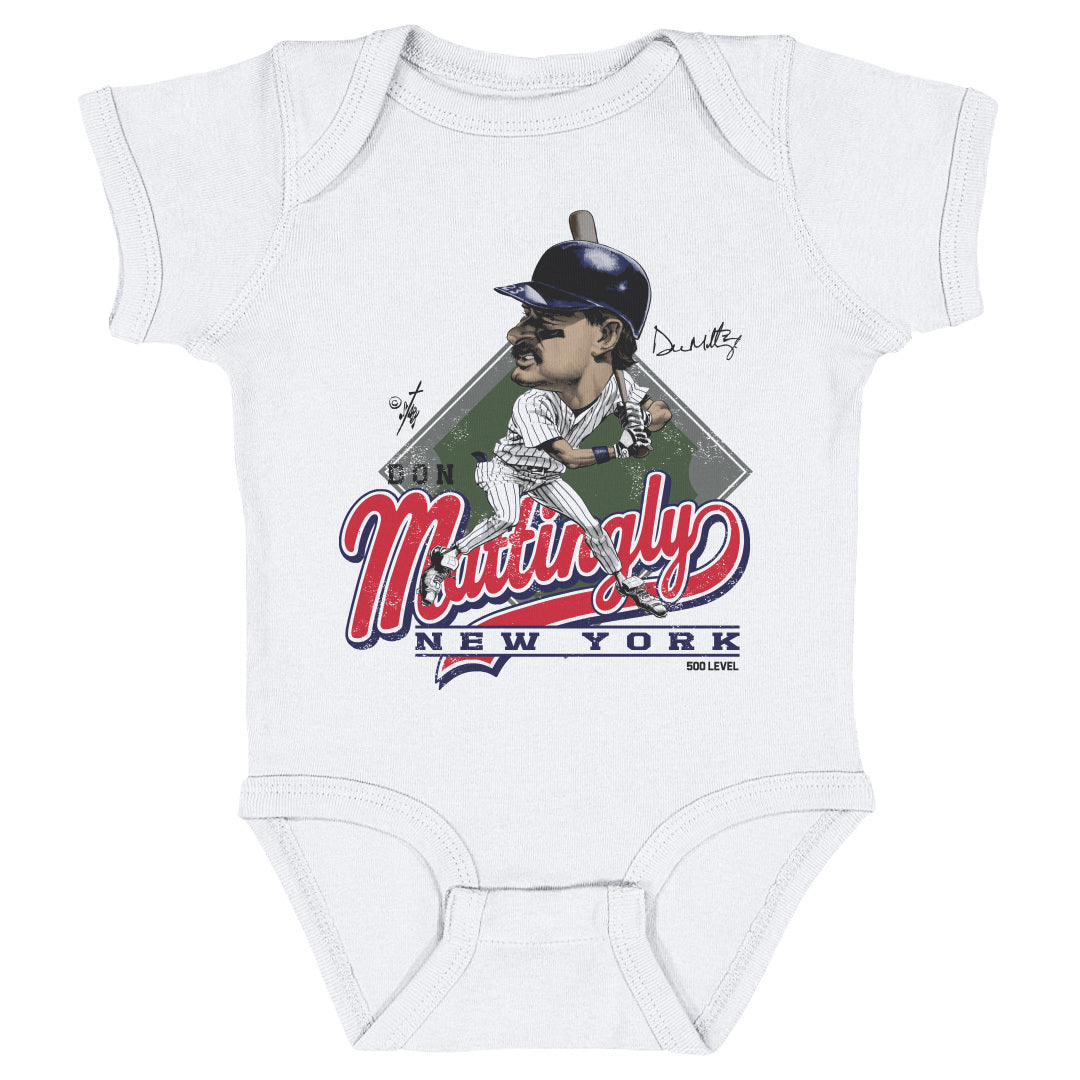Don Mattingly Kids Baby Onesie | 500 LEVEL