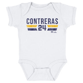 William Contreras Kids Baby Onesie | 500 LEVEL