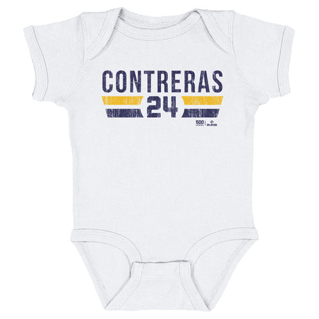 William Contreras Kids Baby Onesie | 500 LEVEL