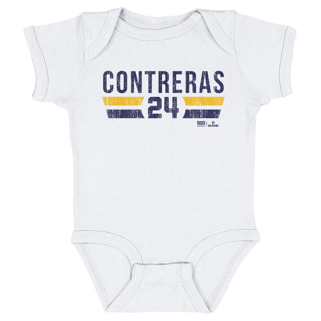 William Contreras Kids Baby Onesie | 500 LEVEL