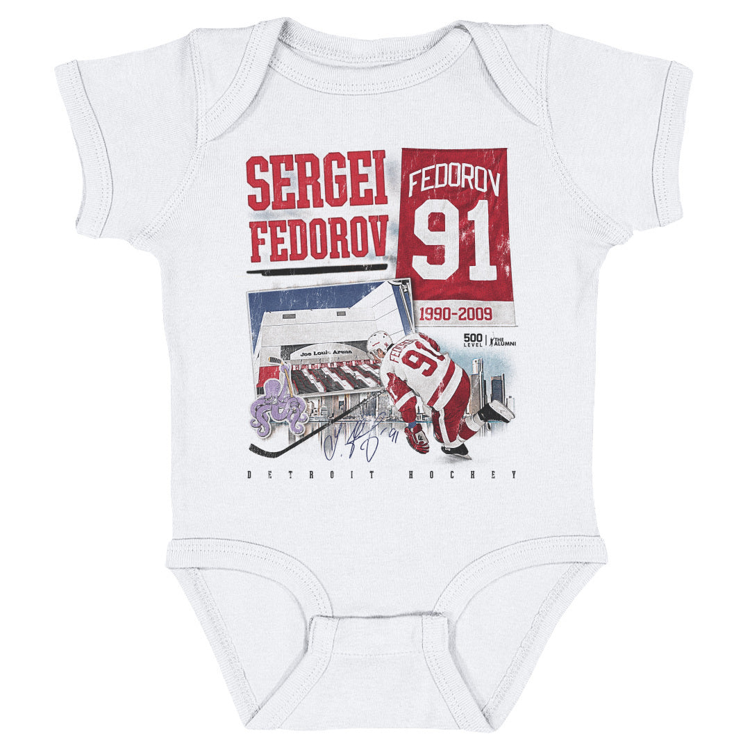 Sergei Fedorov Kids Baby Onesie | 500 LEVEL