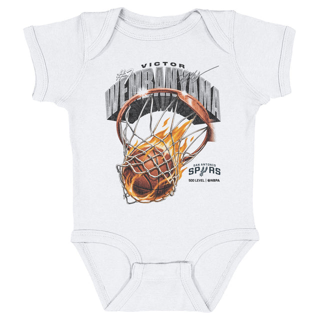 Victor Wembanyama Kids Baby Onesie | 500 LEVEL