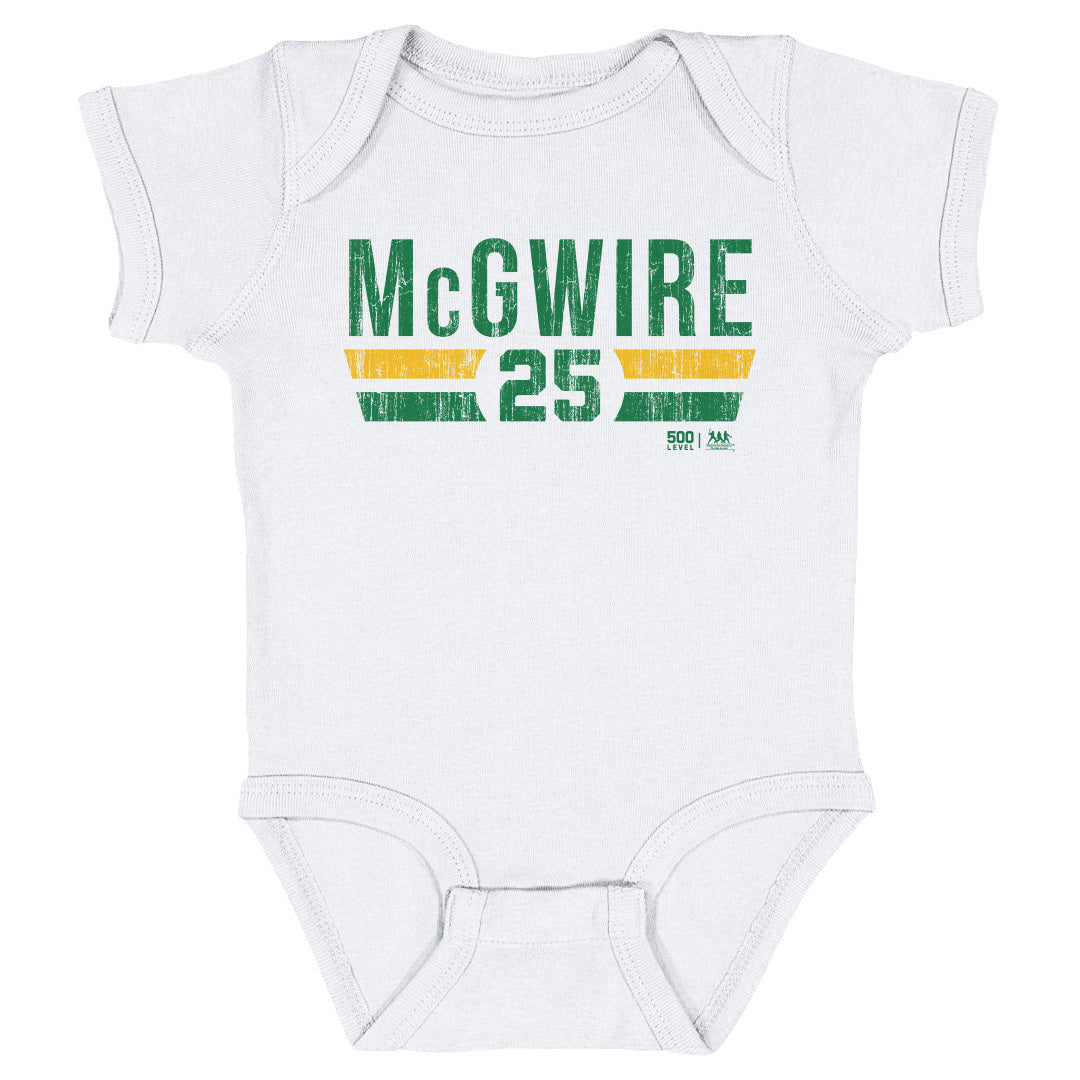 Mark McGwire Kids Baby Onesie | 500 LEVEL