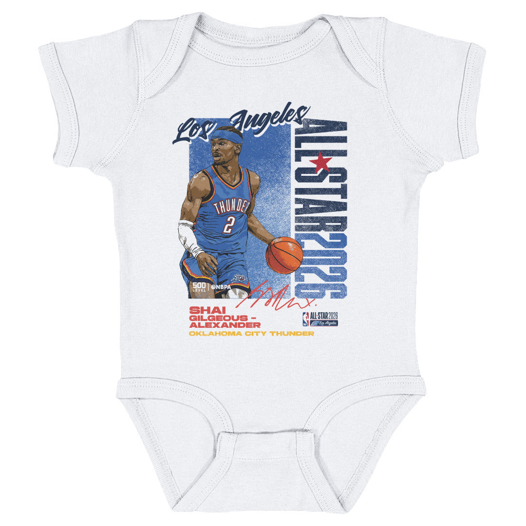 Shai Gilgeous-Alexander Kids Baby Onesie | 500 LEVEL