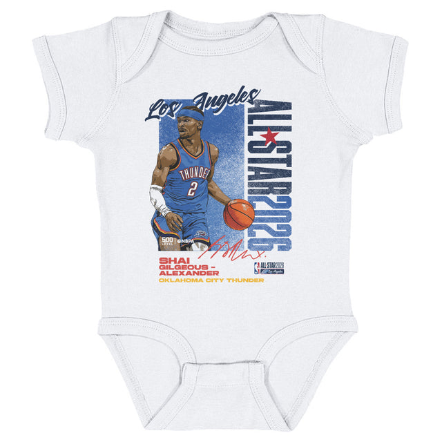 Shai Gilgeous-Alexander Kids Baby Onesie | 500 LEVEL