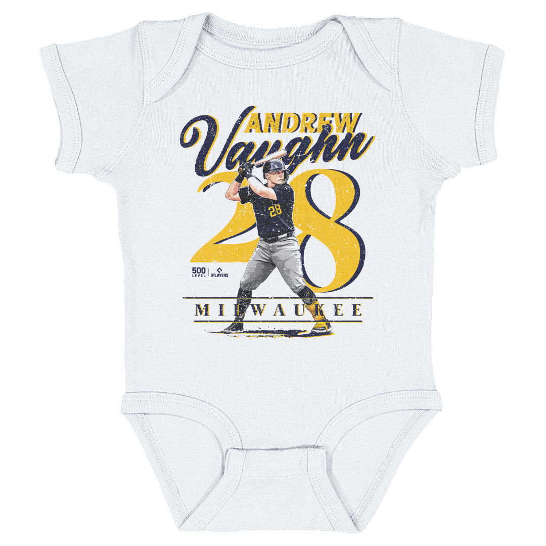 Andrew Vaughn Kids Baby Onesie | 500 LEVEL