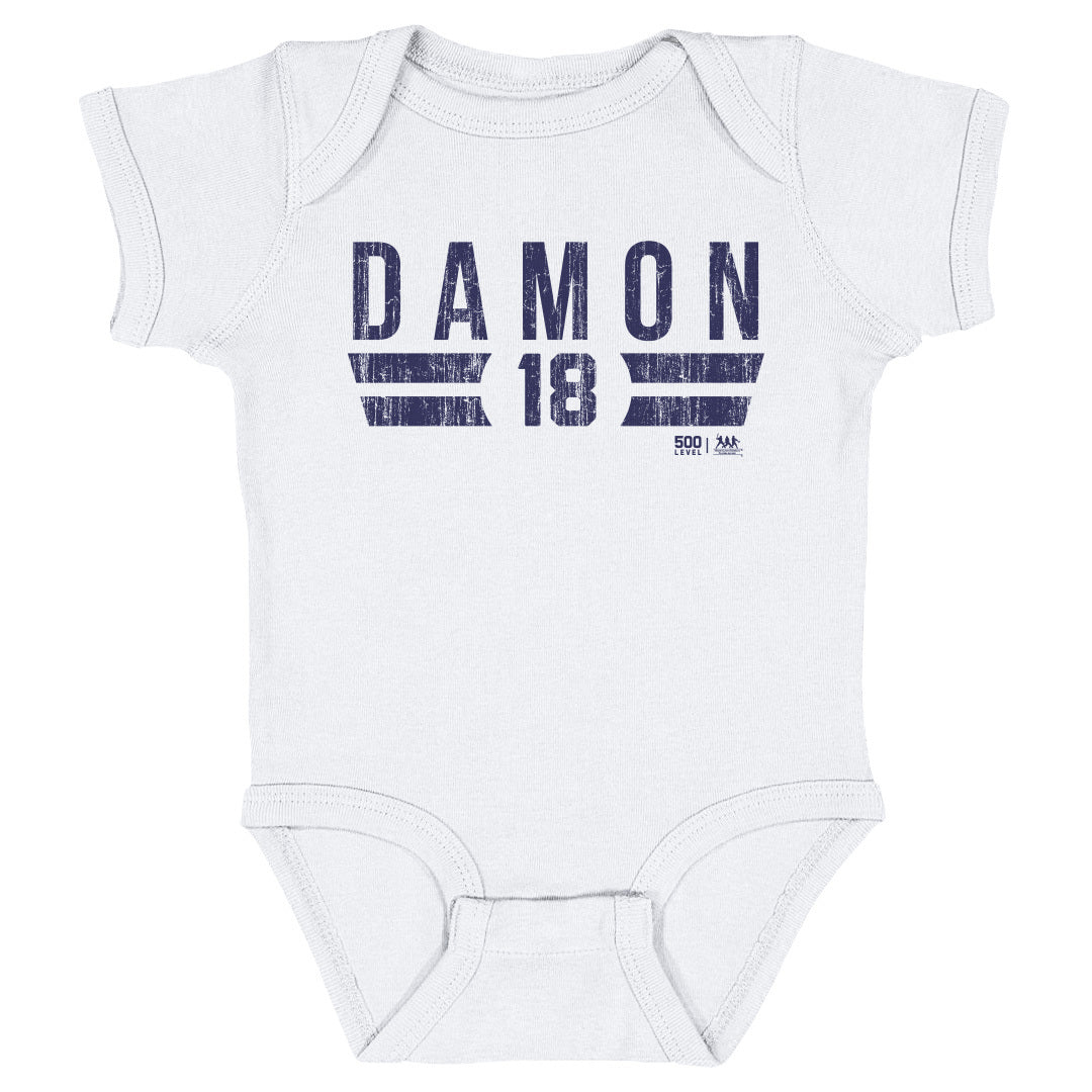 Johnny Damon Kids Baby Onesie | 500 LEVEL