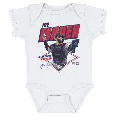 Joe Mauer Kids Baby Onesie | 500 LEVEL