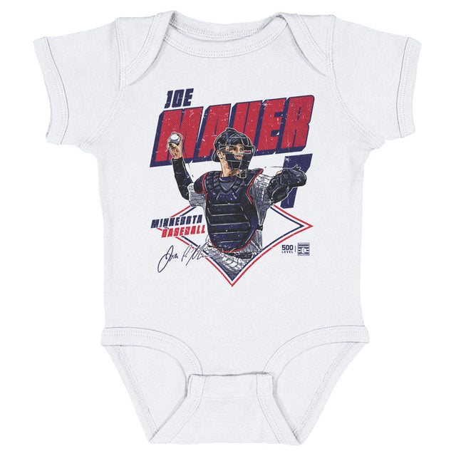 Joe Mauer Kids Baby Onesie | 500 LEVEL