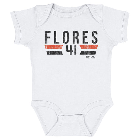 Wilmer Flores Kids Baby Onesie | 500 LEVEL