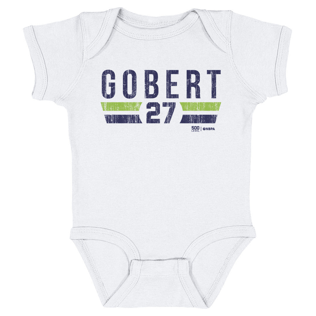 Rudy Gobert Kids Baby Onesie | 500 LEVEL